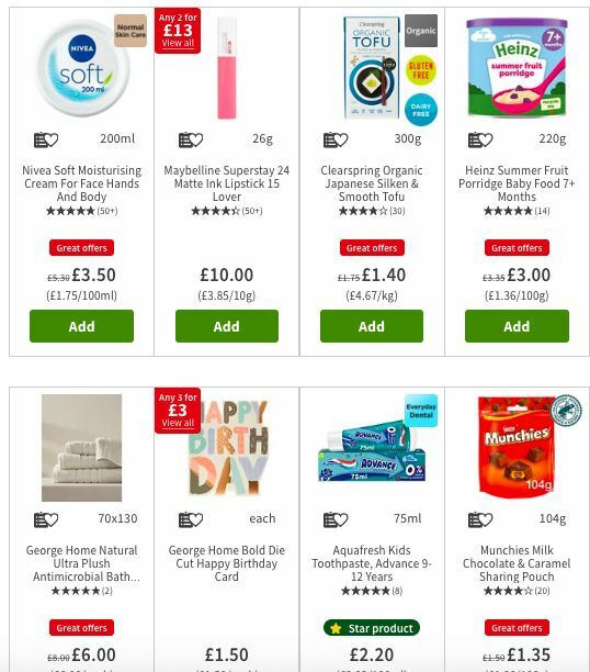 ASDA Offers from 21 June