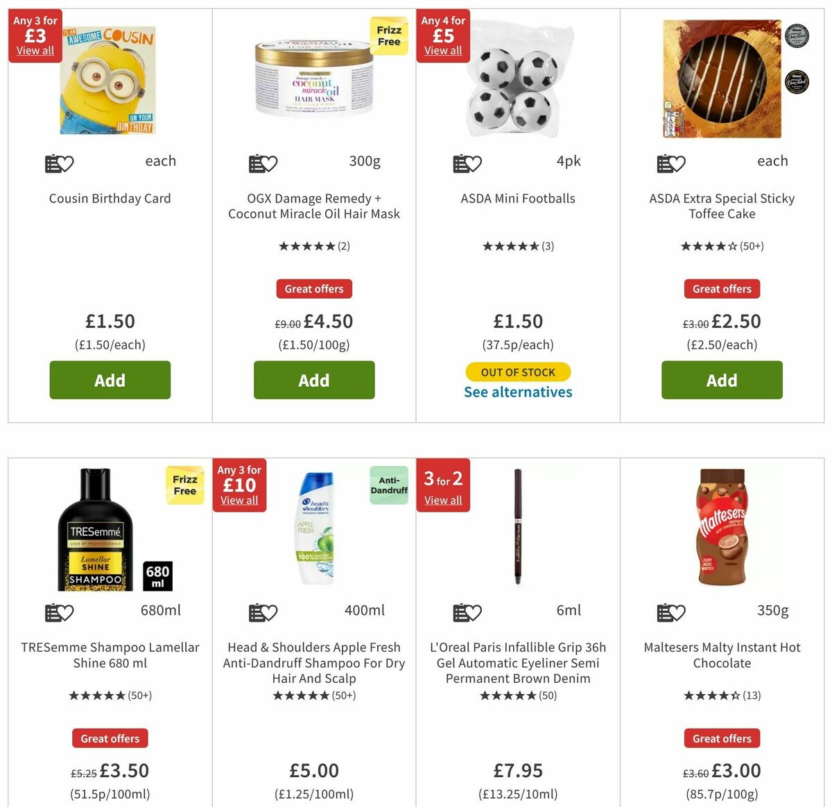 ASDA Offers from 28 June