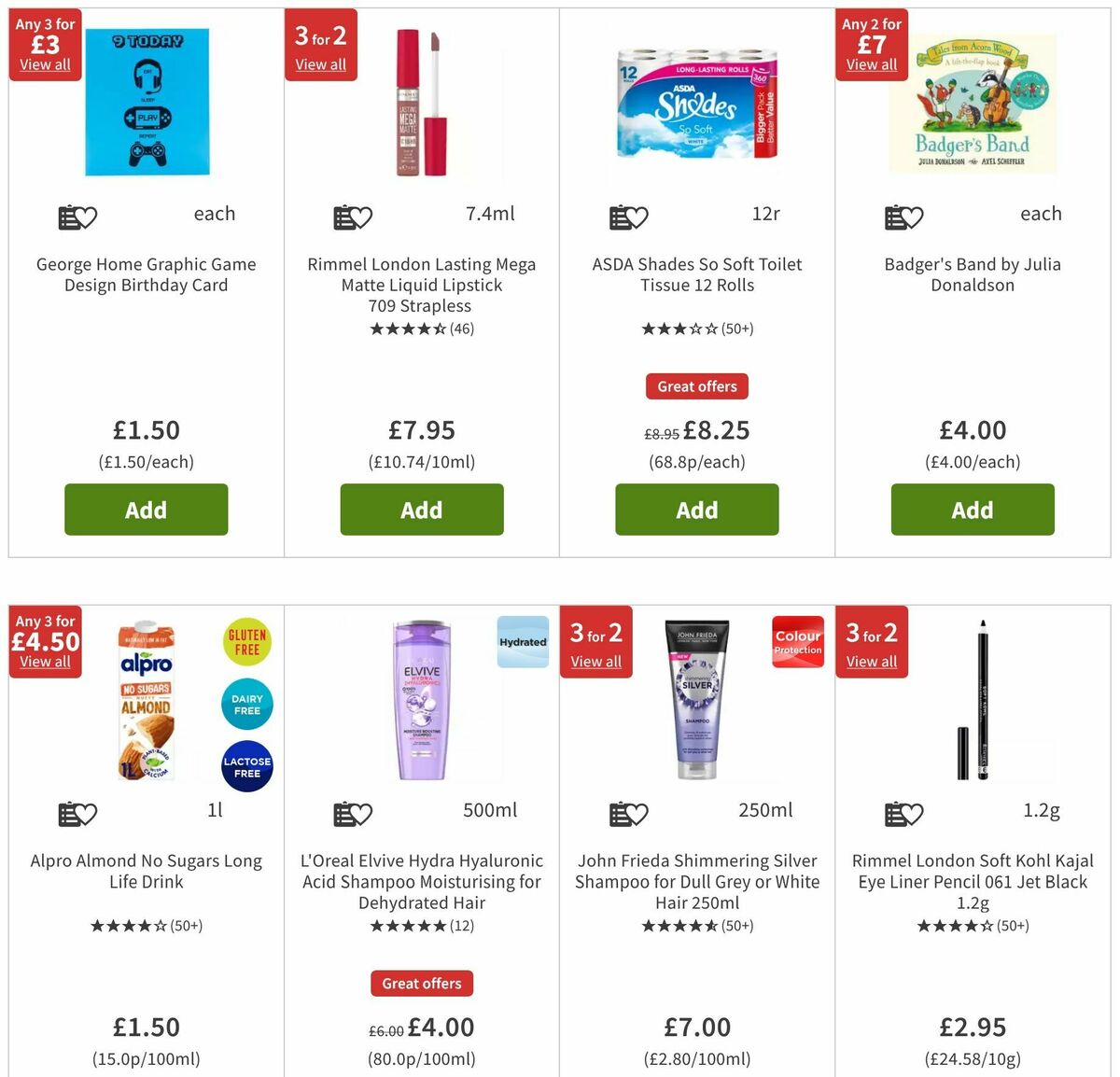 ASDA Offers from 28 June