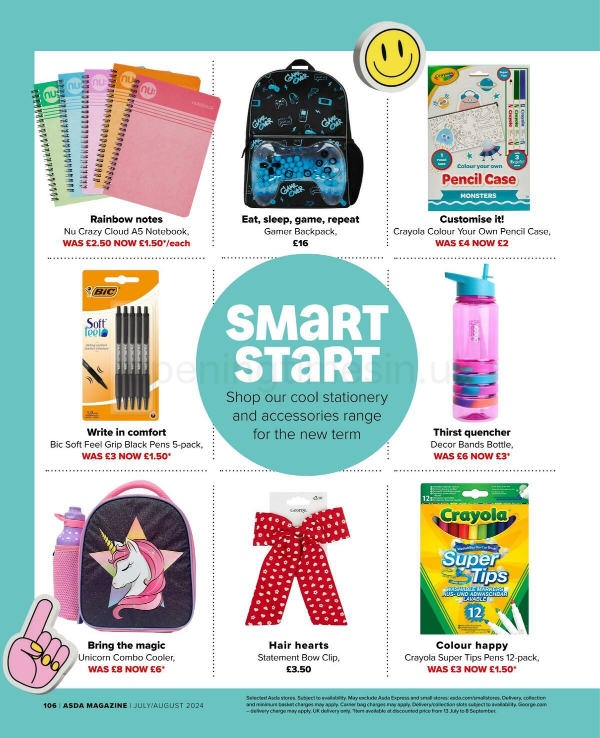 ASDA Magazine July & August Offers from 1 July