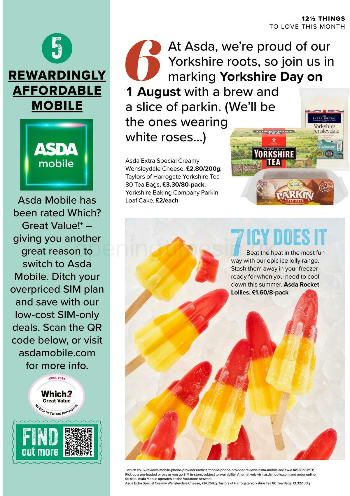 ASDA Magazine July & August Offers from 1 July