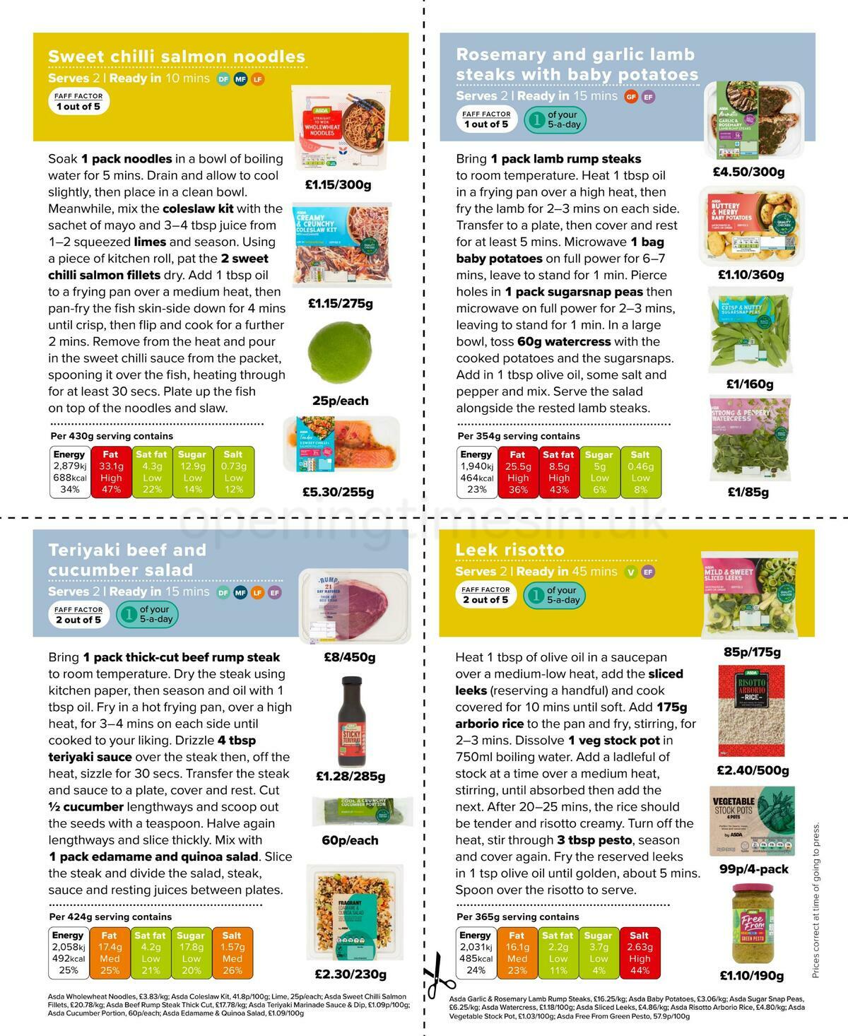 ASDA Magazine July & August Offers from 1 July