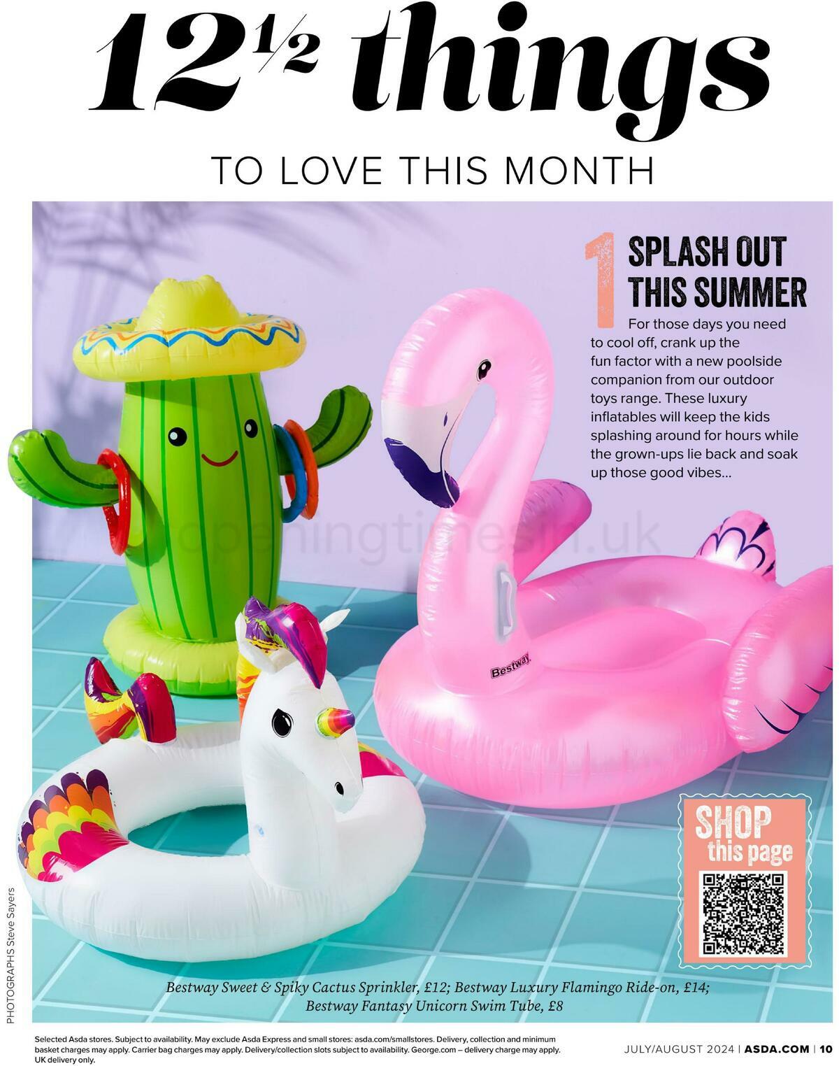 ASDA Magazine July & August Offers from 1 July