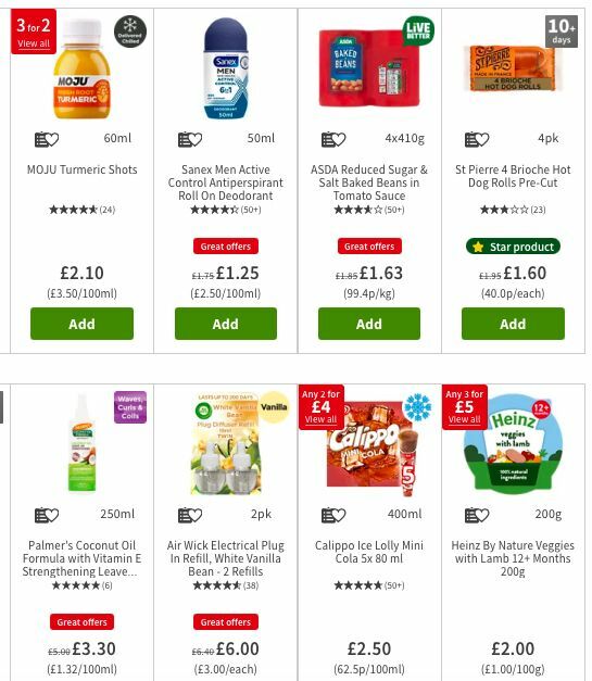 ASDA Offers from 5 July