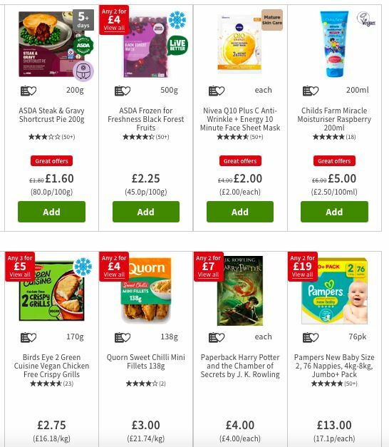 ASDA Offers from 5 July