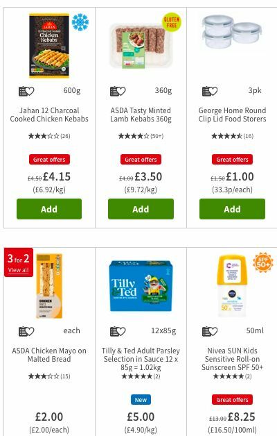 ASDA Offers from 12 July