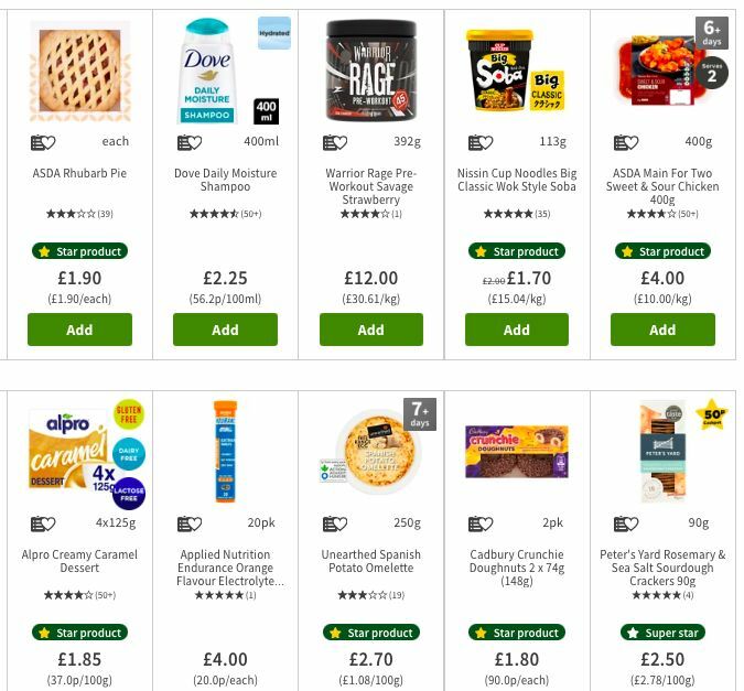 ASDA Offers from 12 July