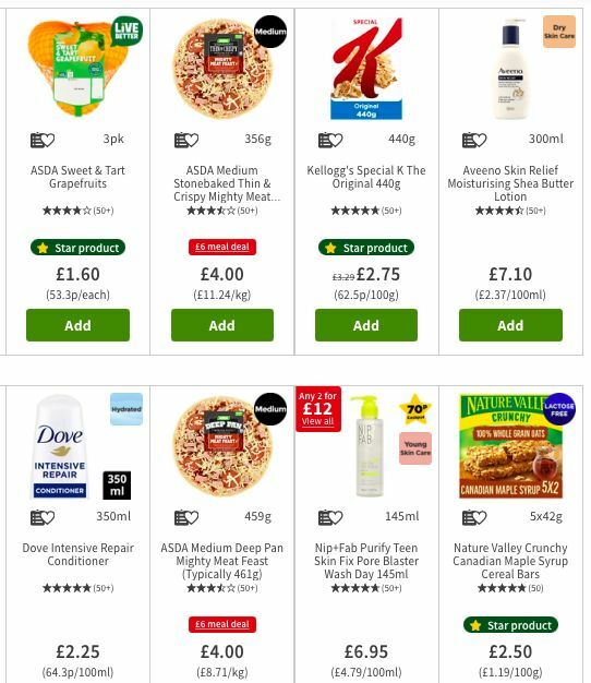 ASDA Offers from 12 July