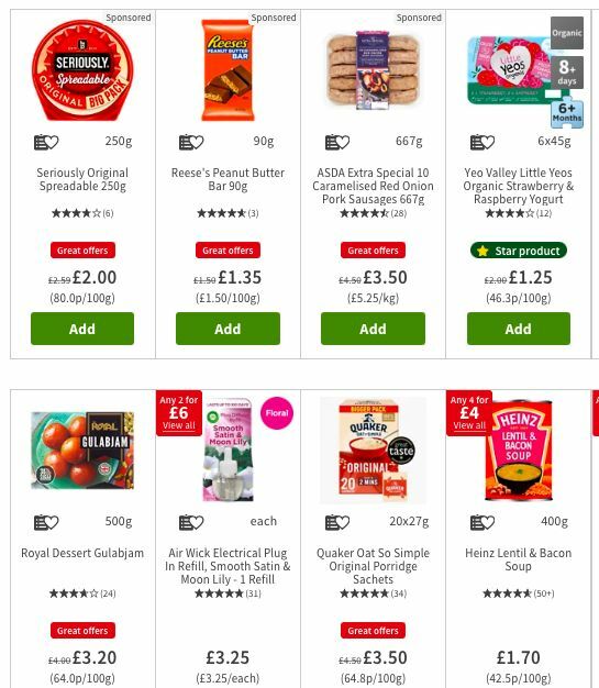 ASDA Offers from 12 July