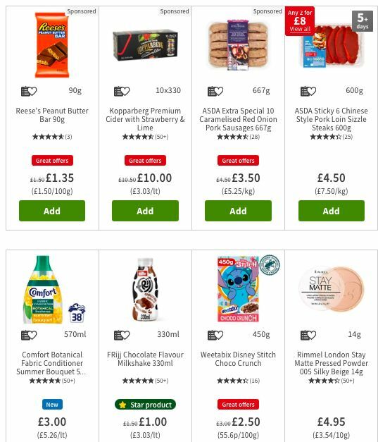 ASDA Offers from 12 July