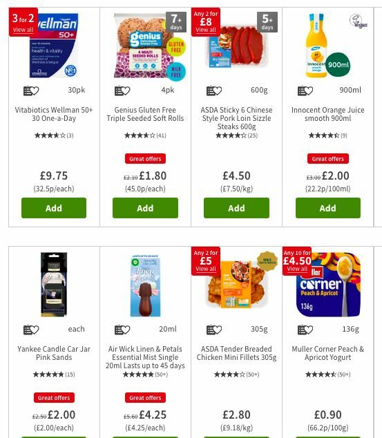 ASDA Offers from 19 July