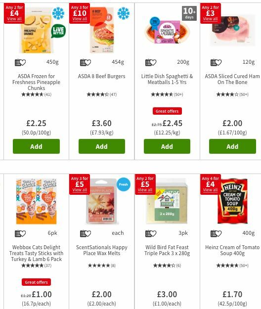 ASDA Offers from 19 July