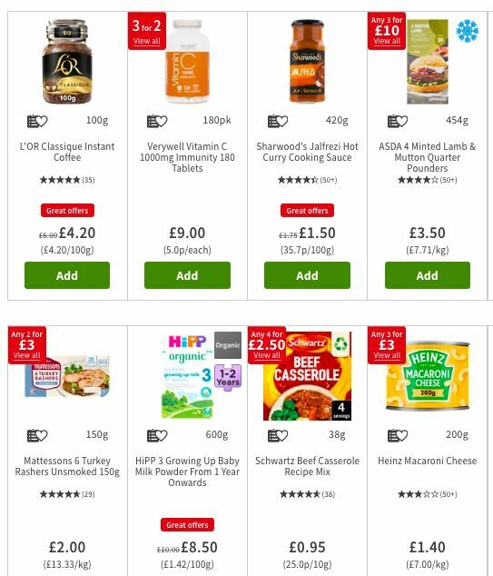 ASDA Offers from 19 July