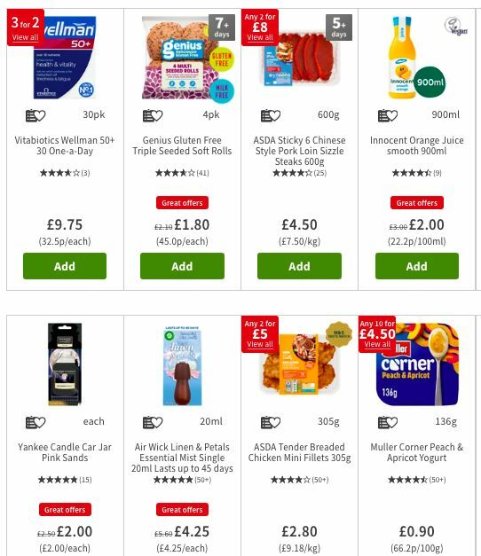 ASDA Offers from 19 July