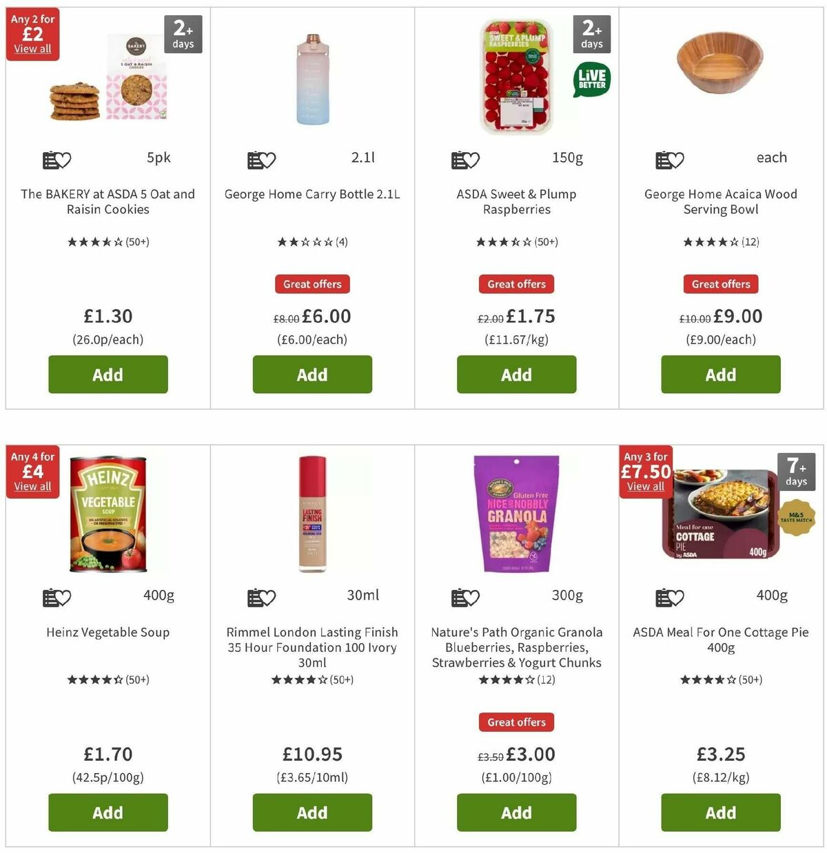 ASDA Offers from 26 July