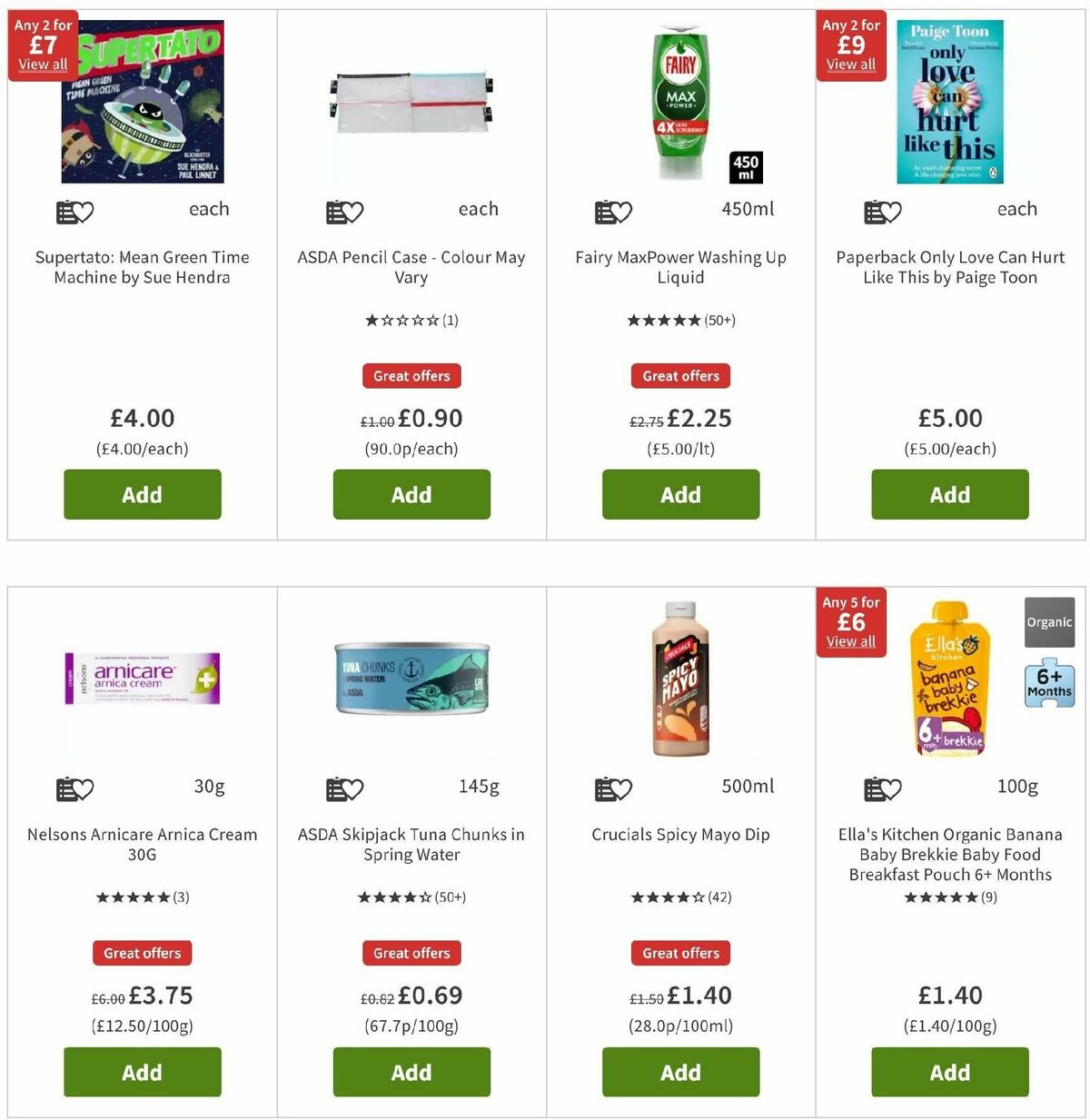 ASDA Offers from 26 July