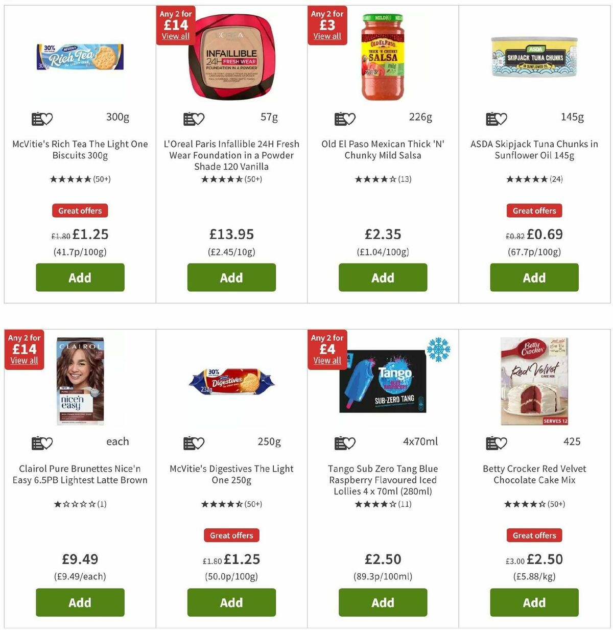 ASDA Offers from 26 July