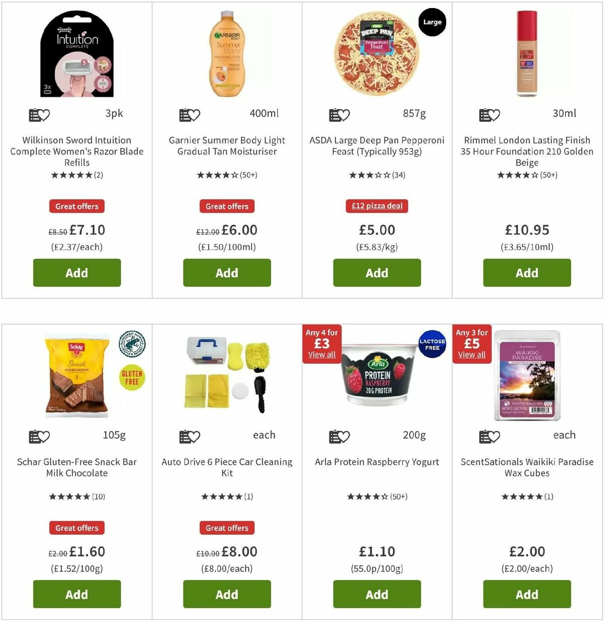 ASDA Offers from 2 August