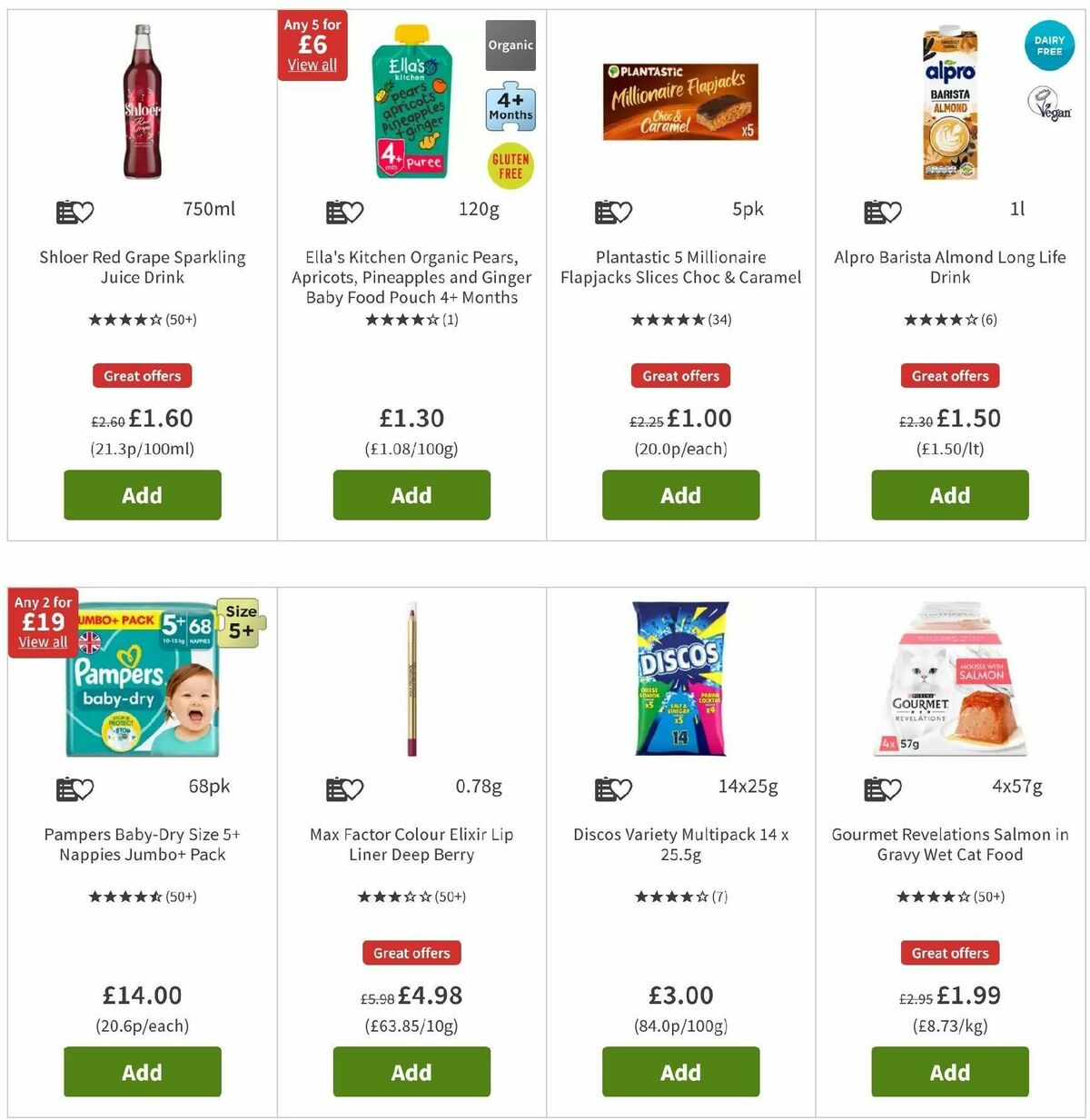 ASDA Offers from 2 August