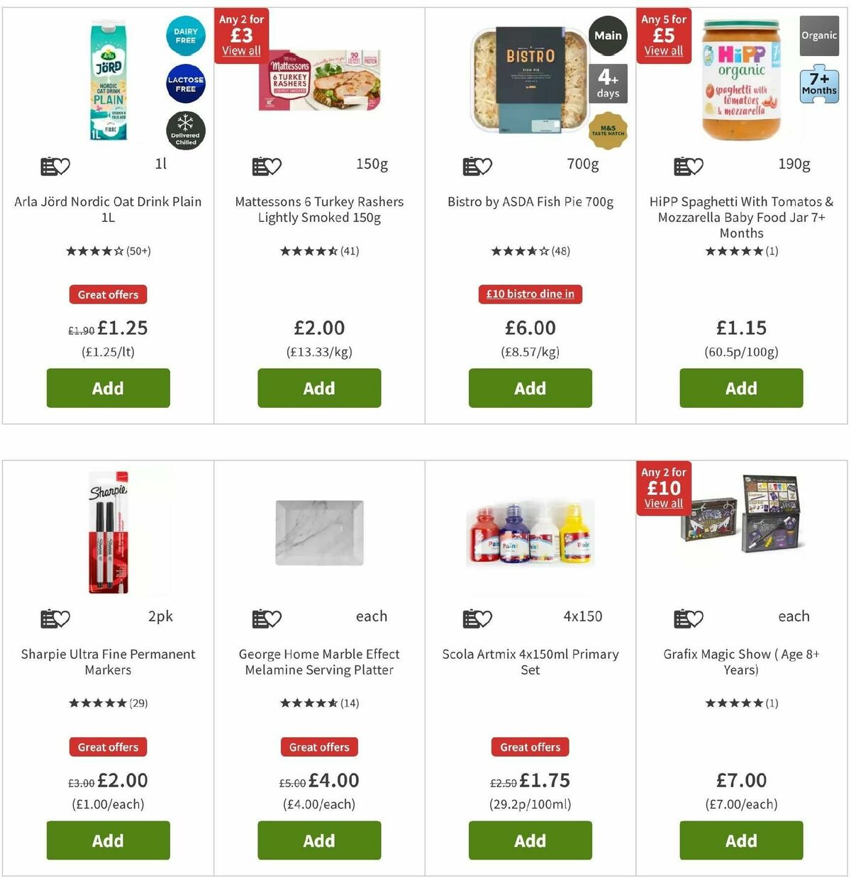 ASDA Offers from 2 August