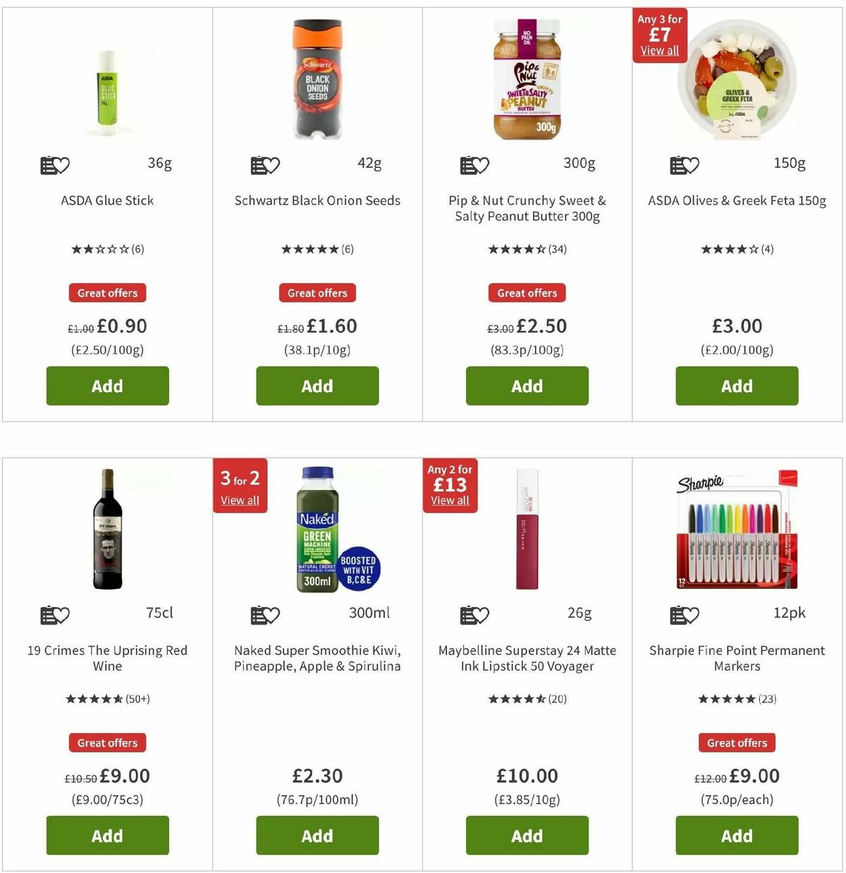 ASDA Offers from 2 August