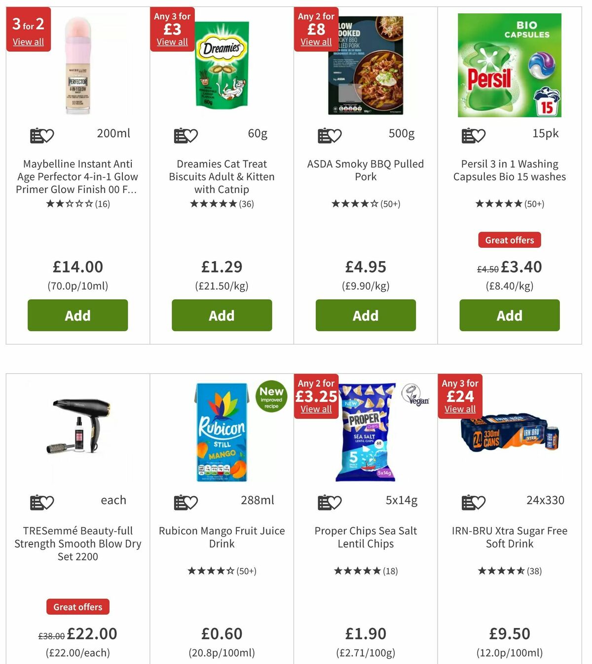 ASDA Offers from 9 August