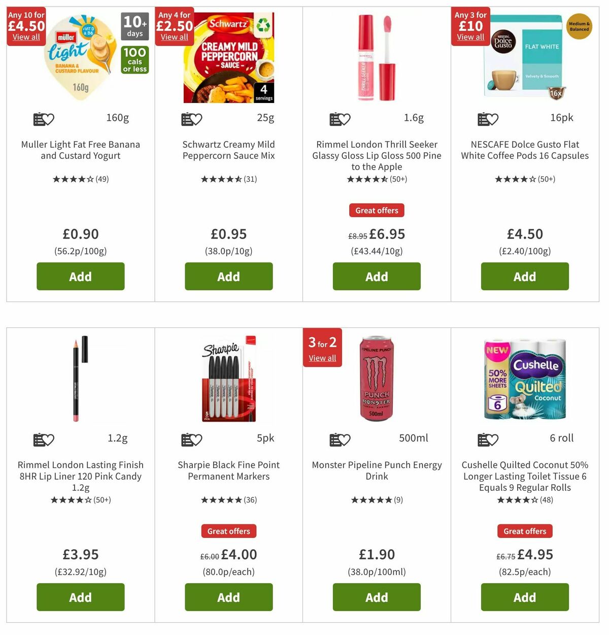 ASDA Offers from 16 August