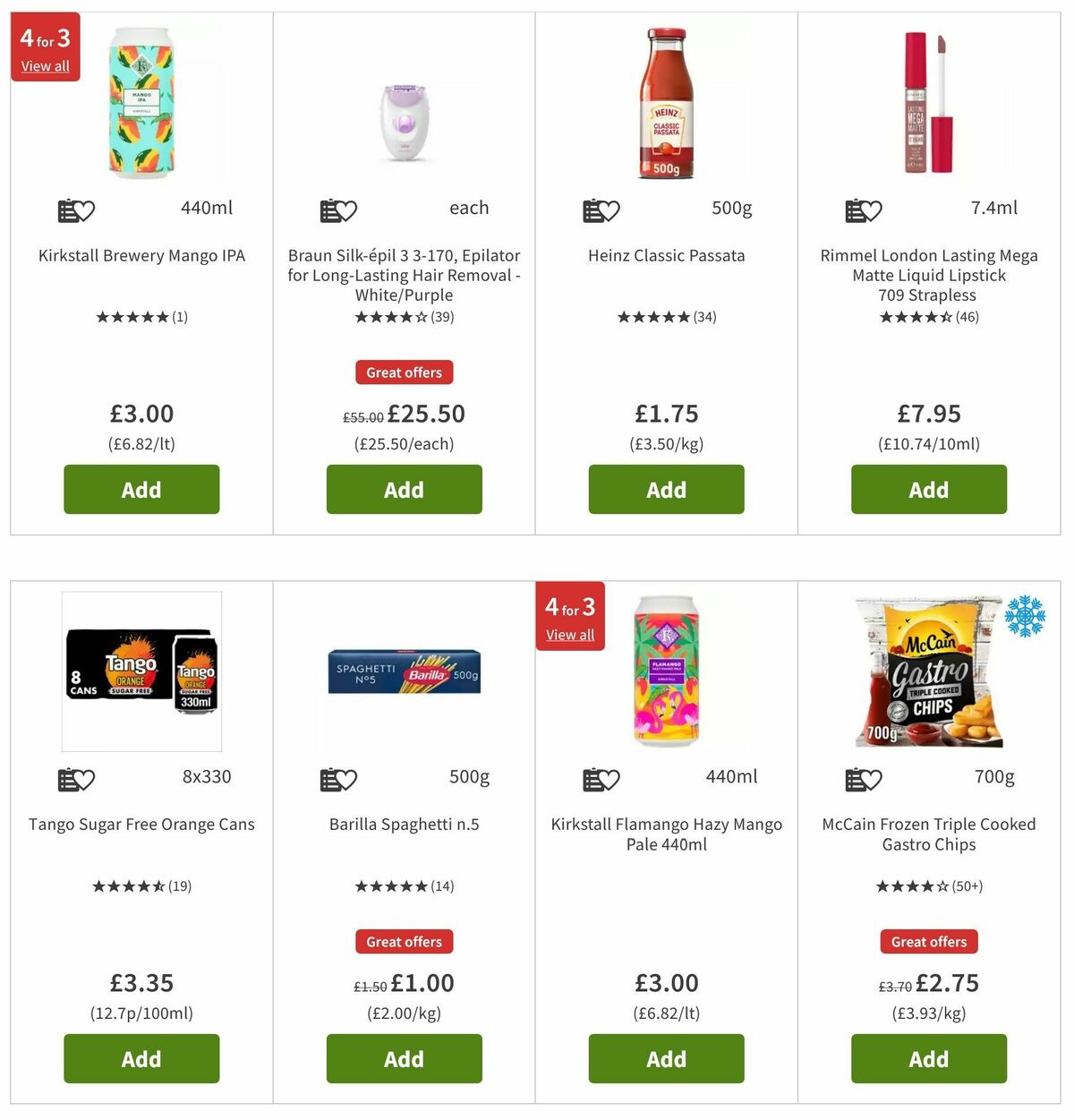 ASDA Offers from 16 August