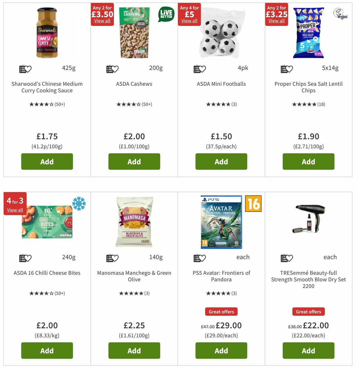 ASDA Offers from 16 August