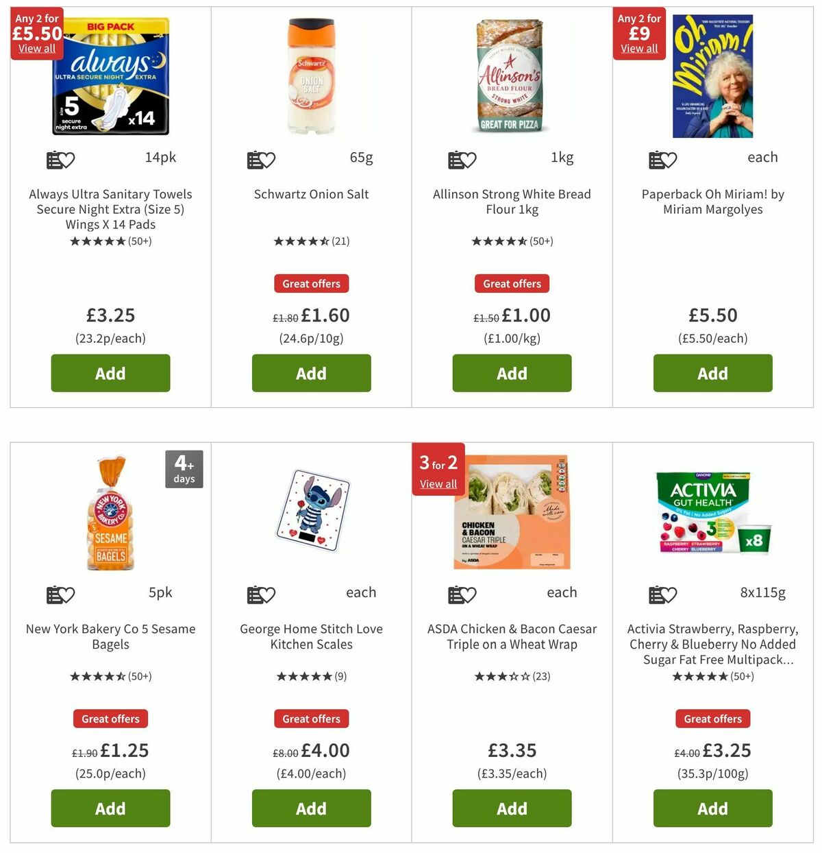 ASDA Offers from 16 August