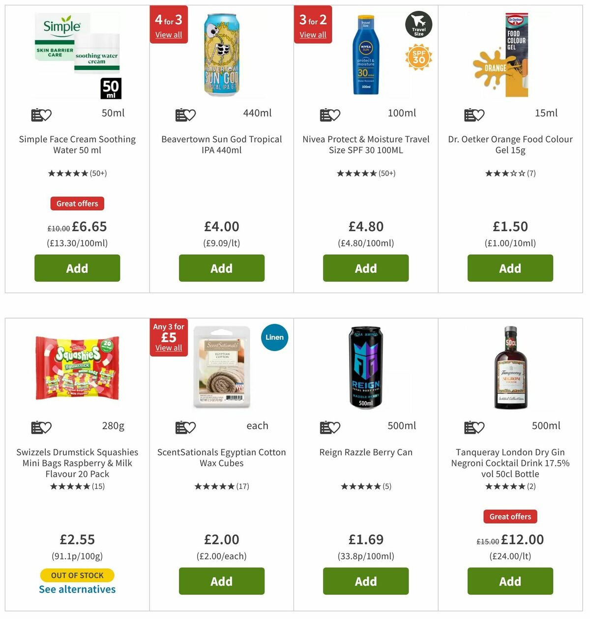 ASDA Offers from 16 August