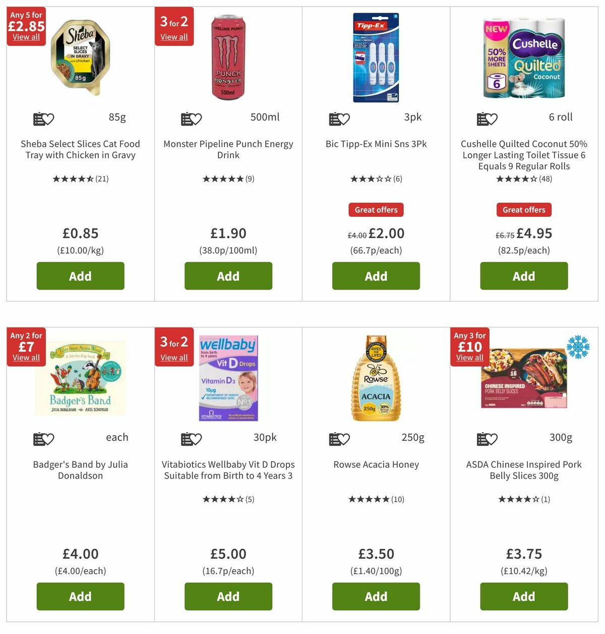 ASDA Offers from 16 August