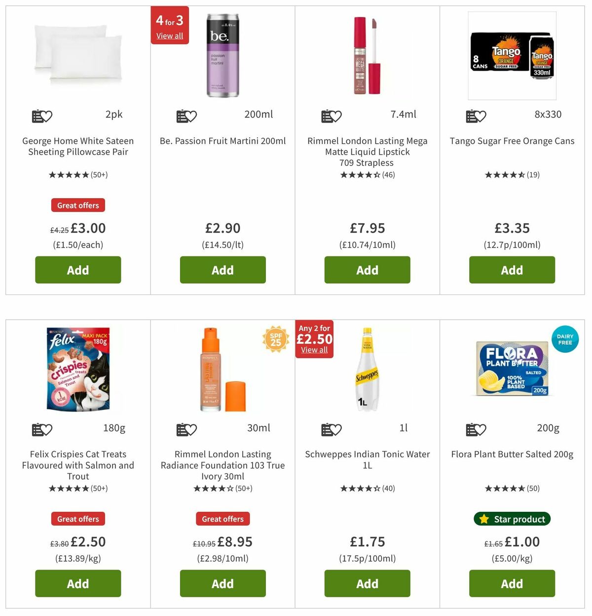 ASDA Offers from 16 August