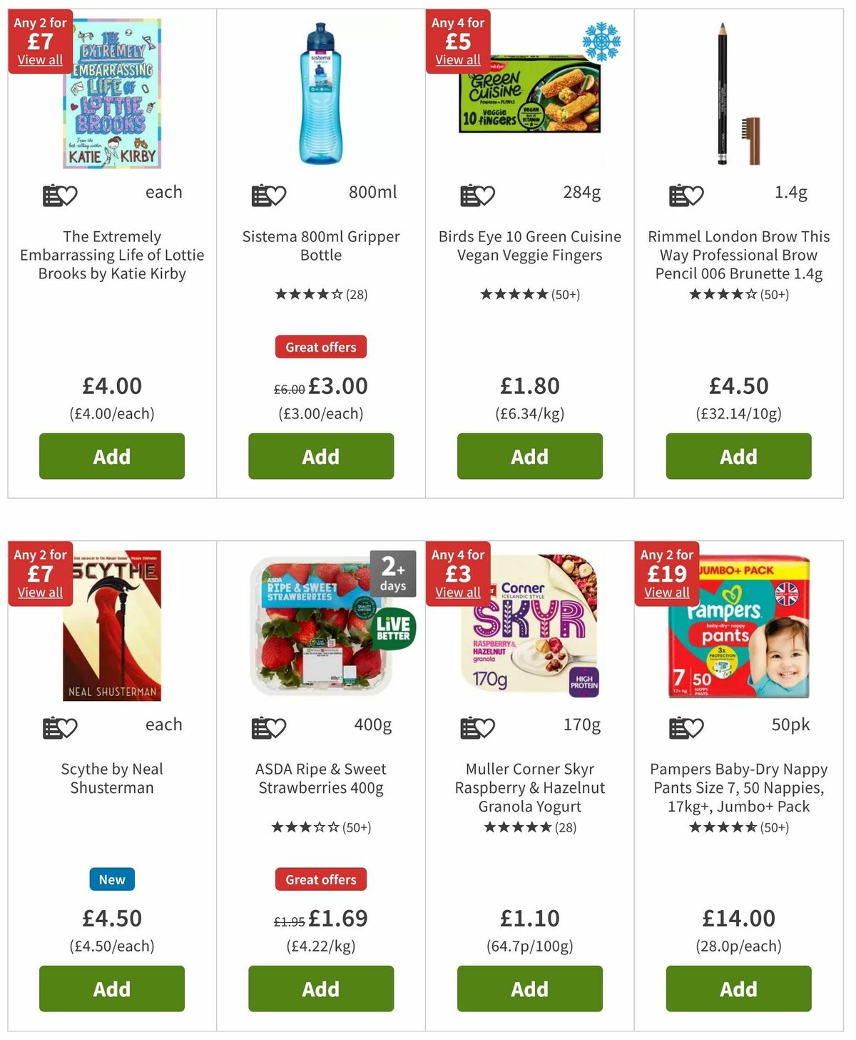 ASDA Offers from 23 August