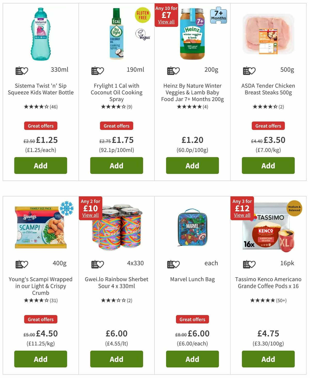 ASDA Offers from 23 August