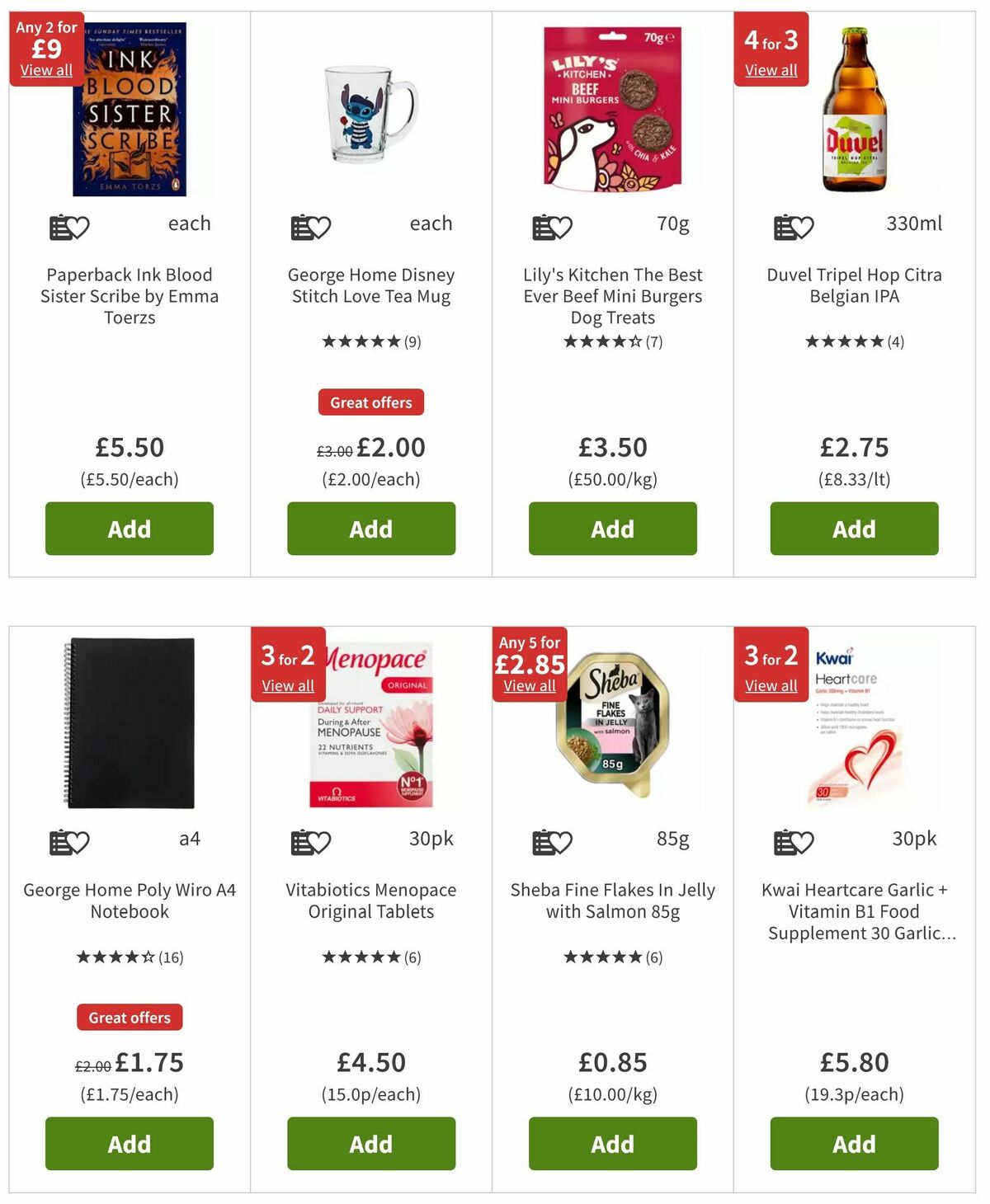 ASDA Offers from 23 August