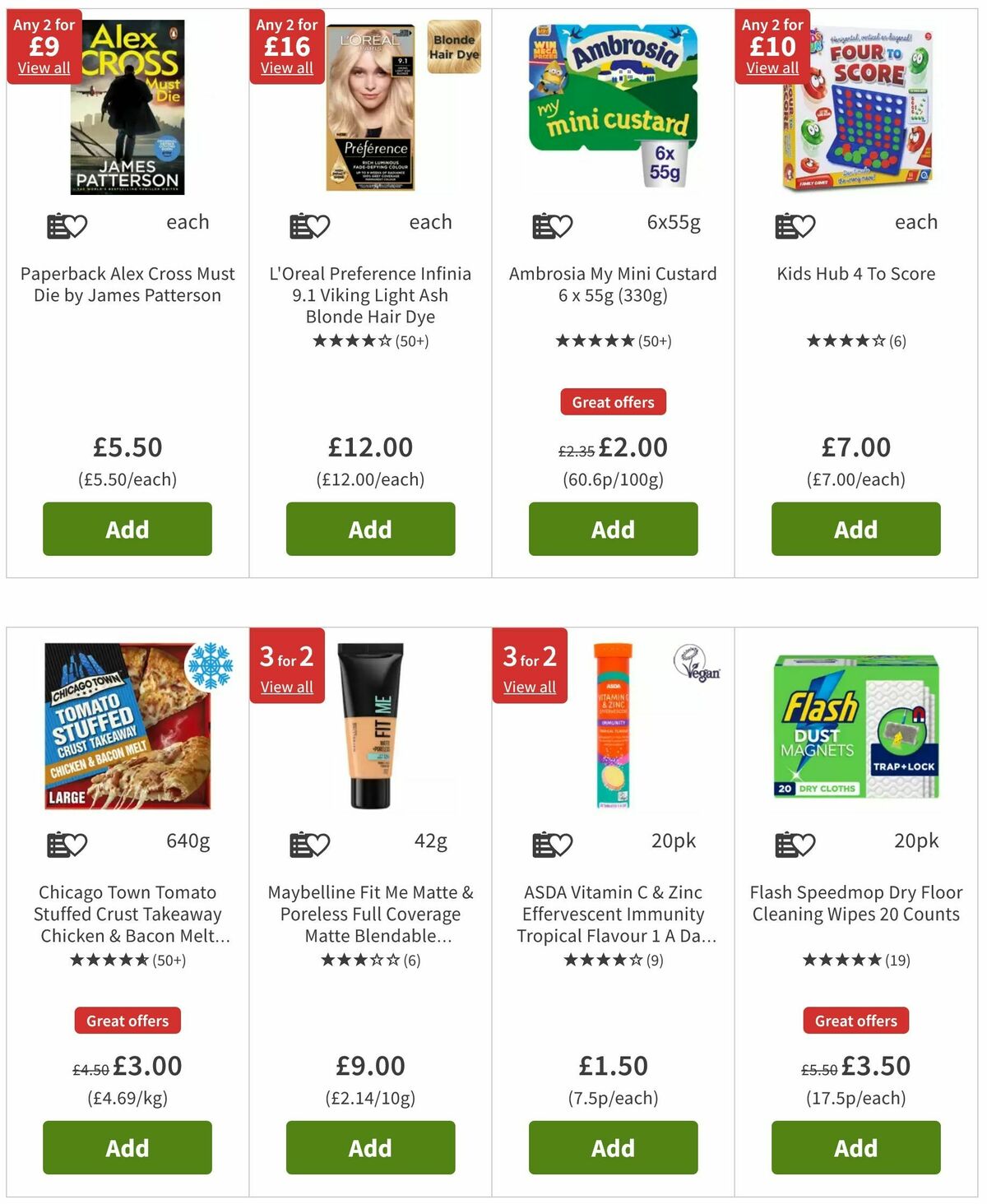 ASDA Offers from 23 August