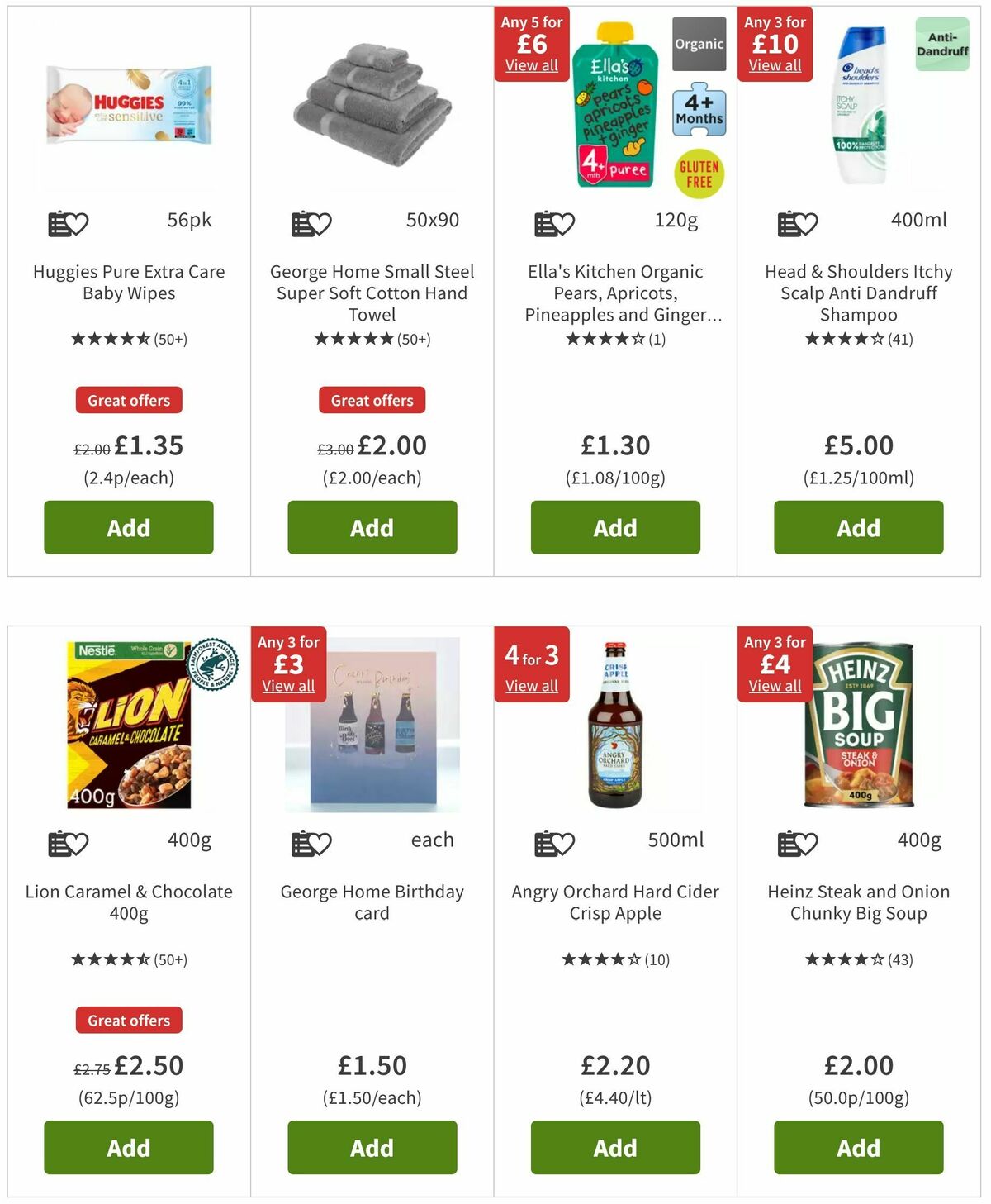 ASDA Offers from 23 August