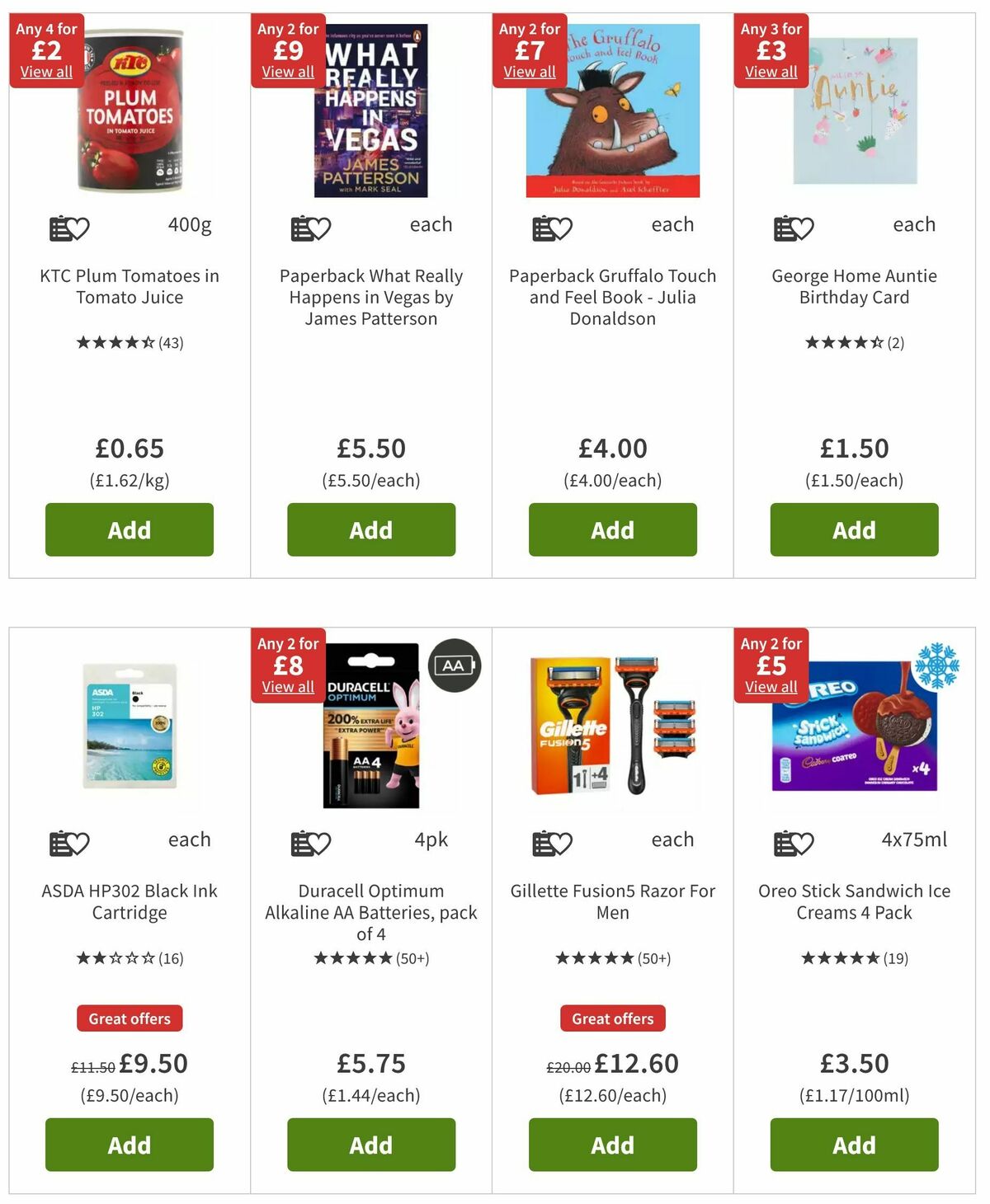 ASDA Offers from 23 August