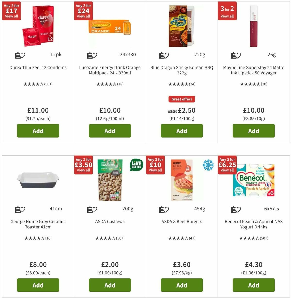 ASDA Offers from 30 August