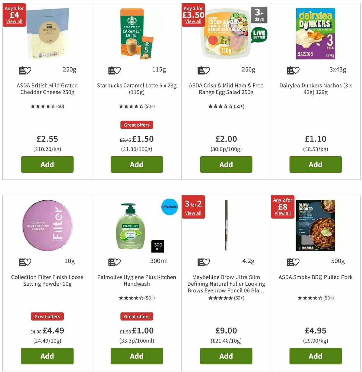 ASDA Offers from 30 August