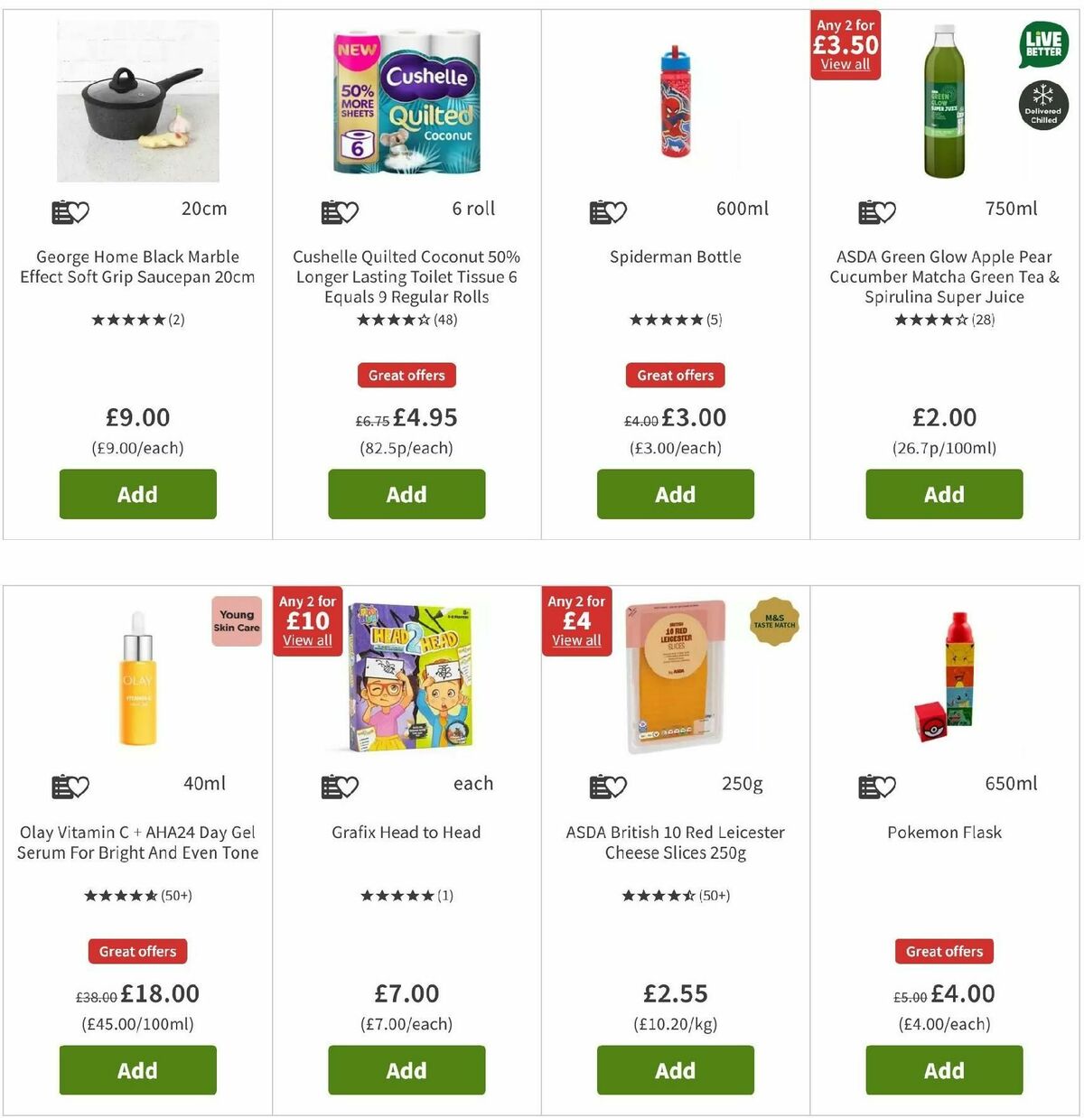 ASDA Offers from 30 August