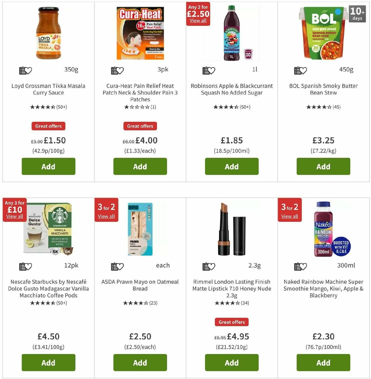 ASDA Offers from 30 August