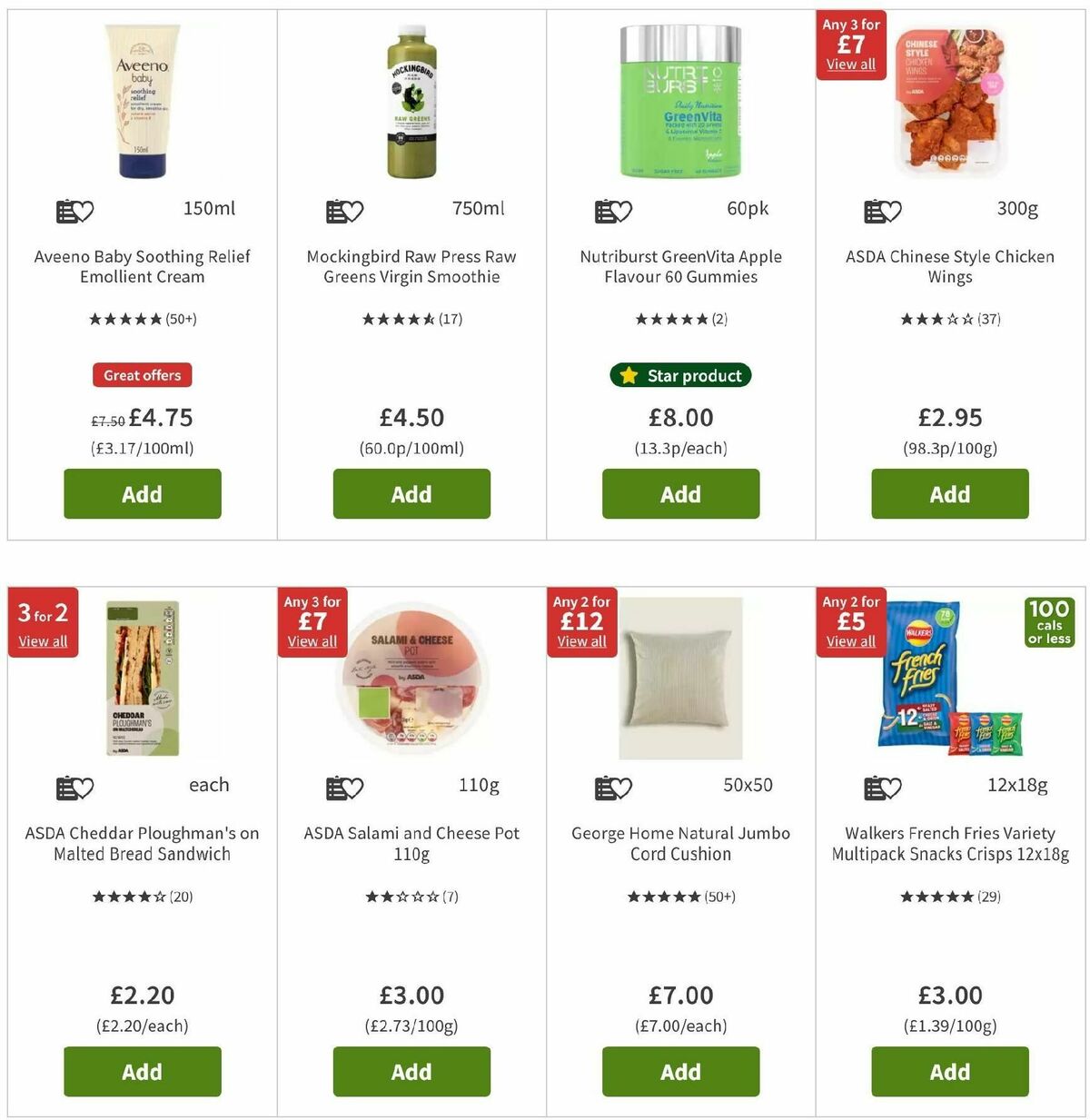 ASDA Offers from 30 August