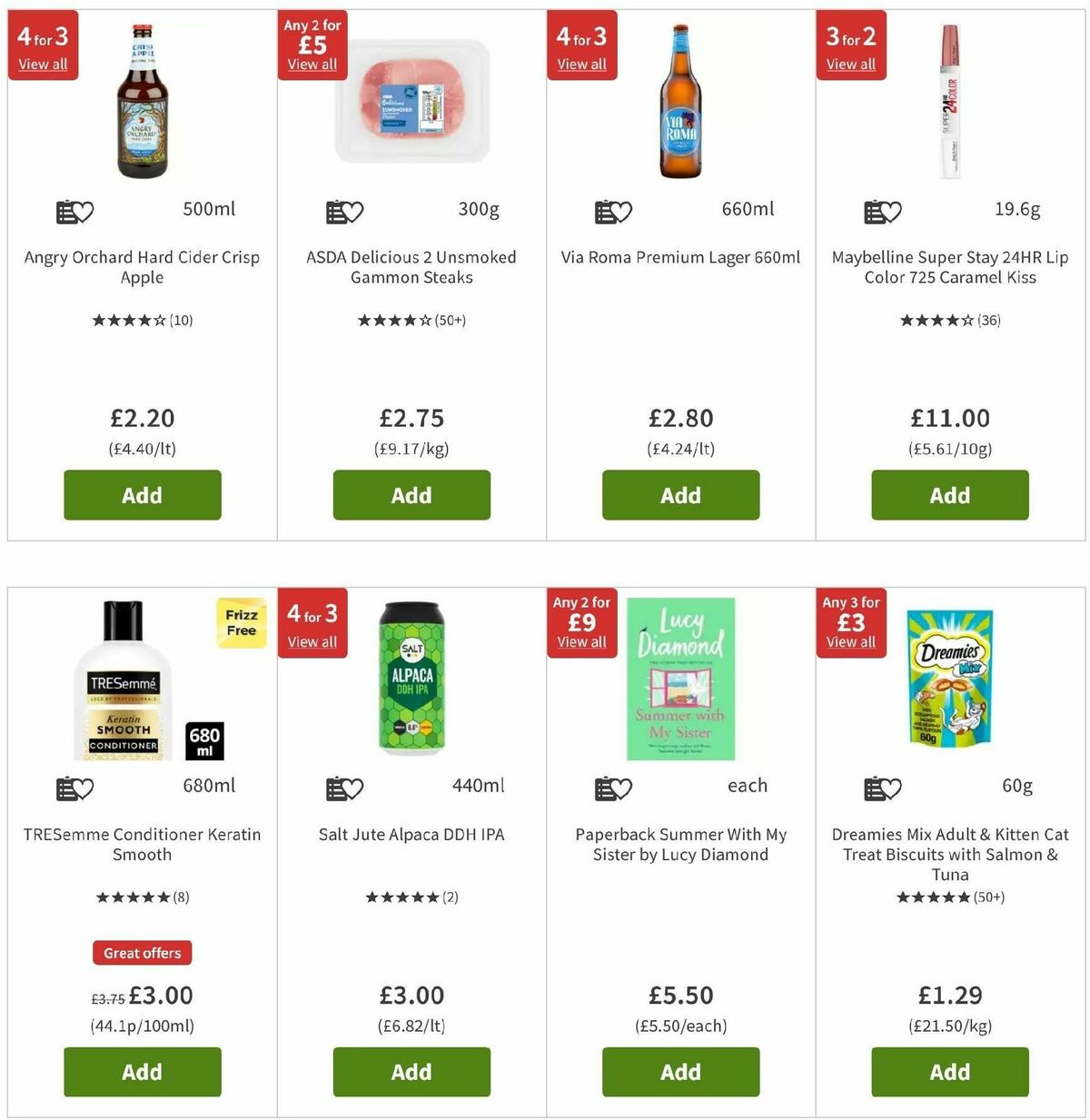 ASDA Offers from 30 August