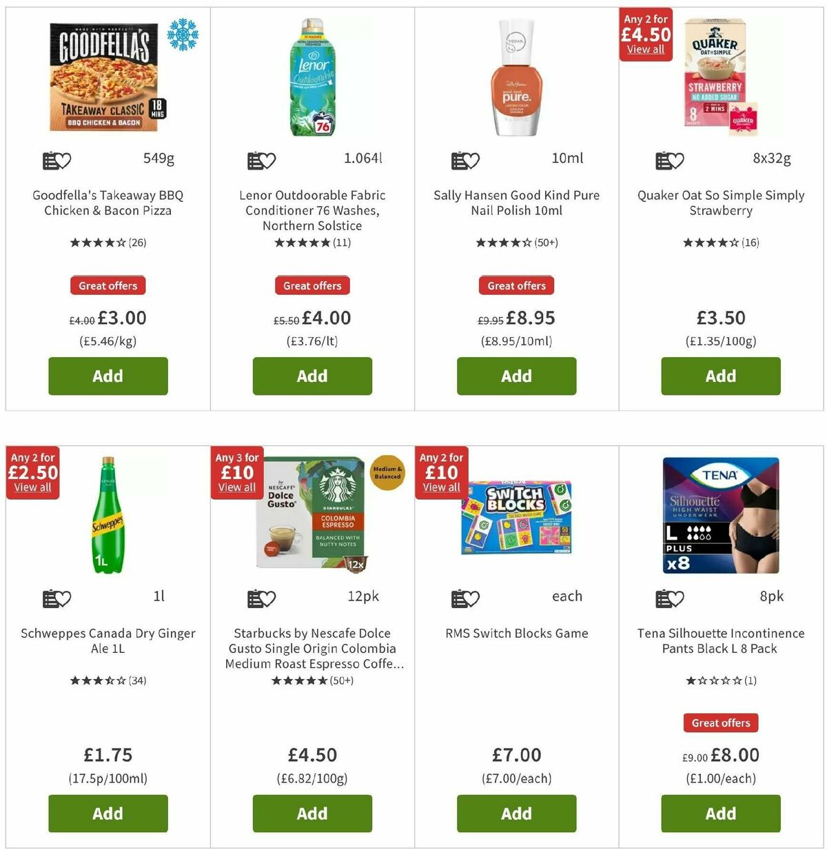 ASDA Offers from 30 August