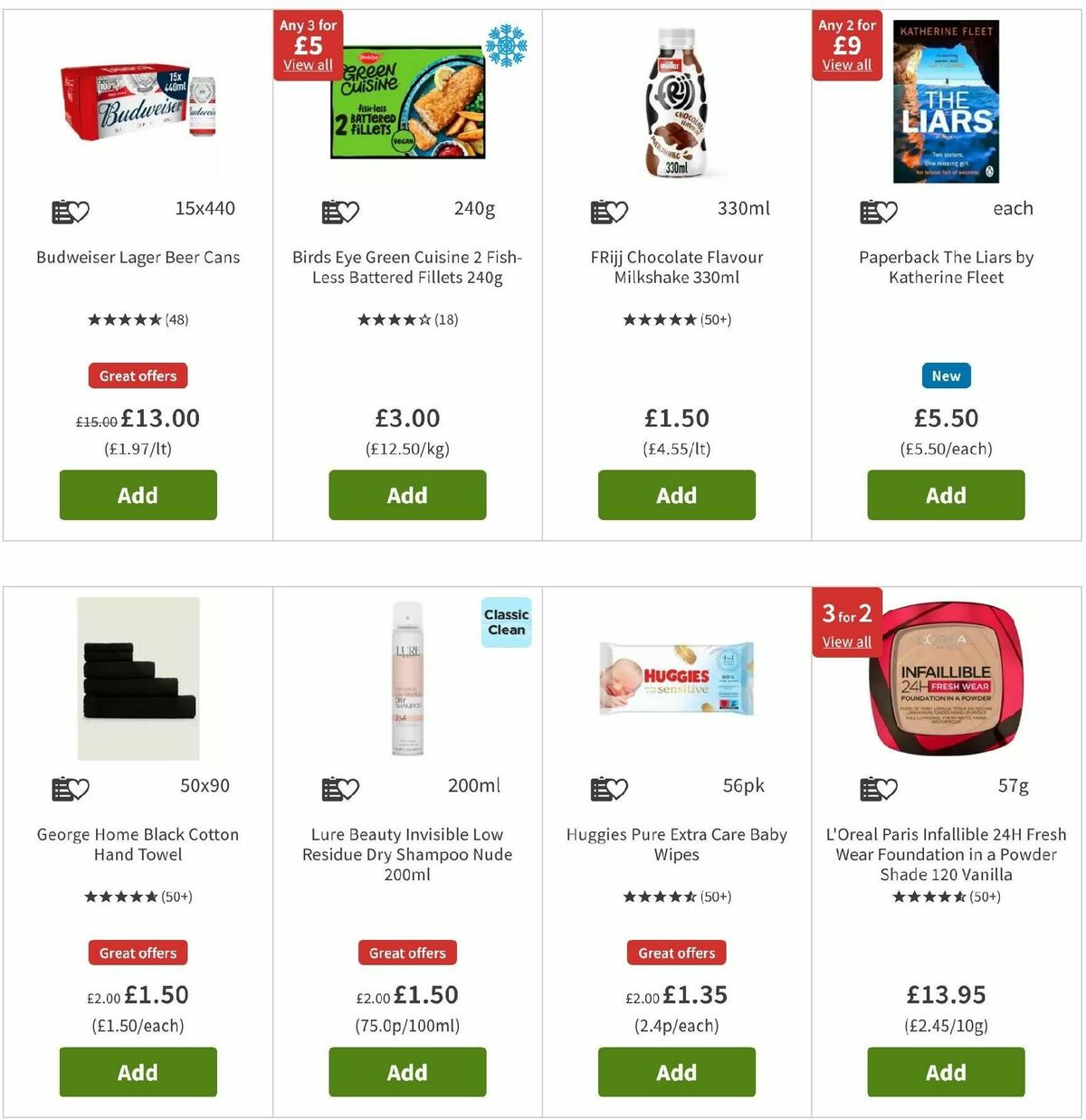 ASDA Offers from 30 August