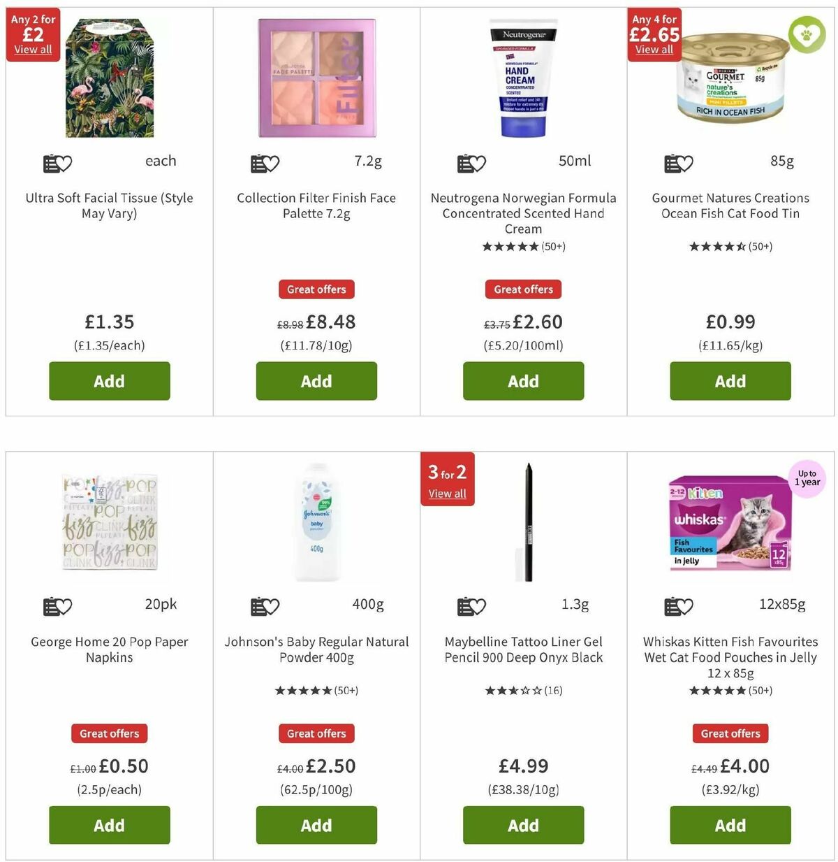 ASDA Offers from 30 August