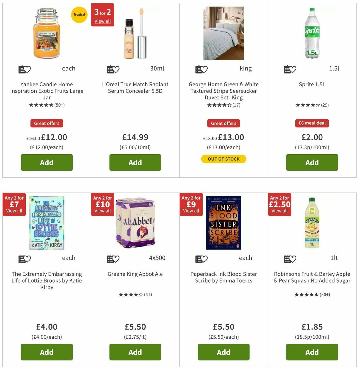 ASDA Offers from 30 August