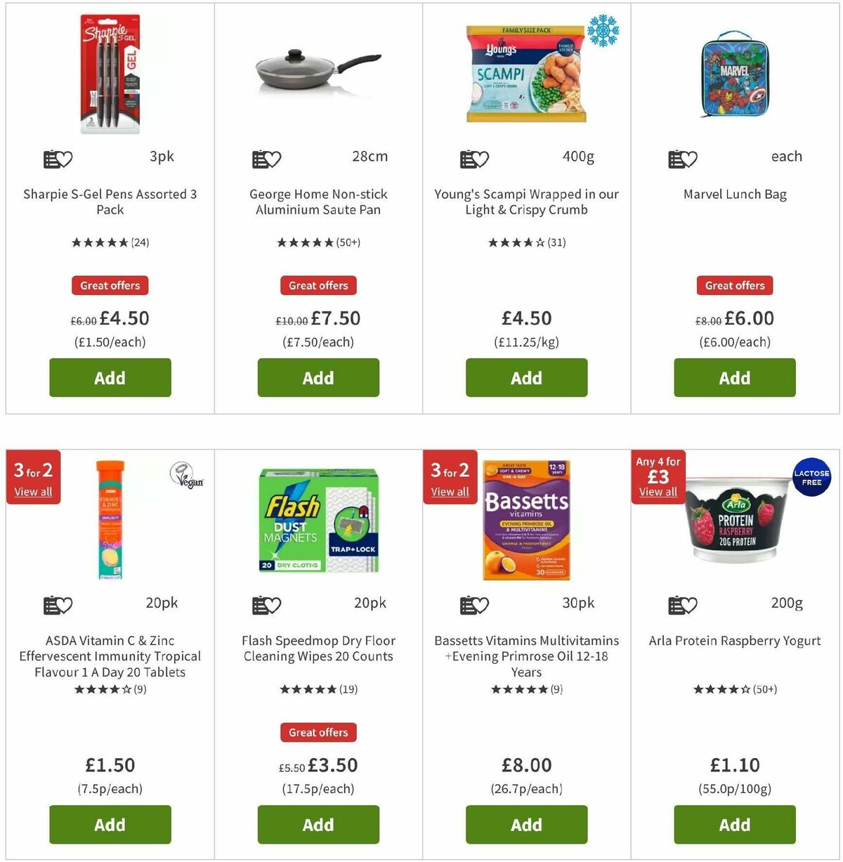 ASDA Offers from 30 August